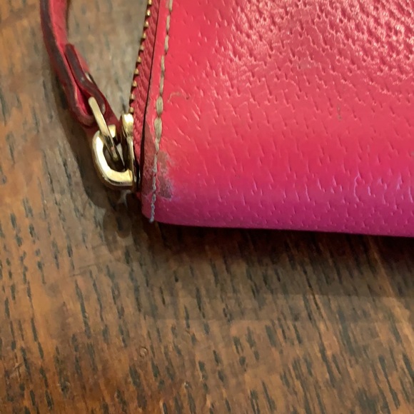 Kate Spade ♠️ Pink Zip Around Wallet EUC! - Picture 4 of 10